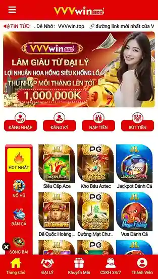 Hướng Dẫn Tải Ứng Dụng VVVWIN Trên Điện Thoại